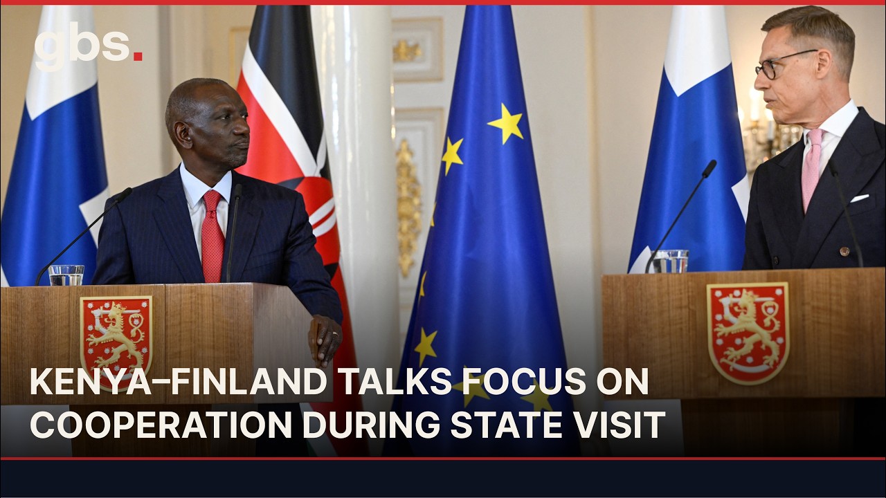 Ruto and Finland&rsquo;s President Stubb Hold Joint Press Conference in Helsinki | AC1W