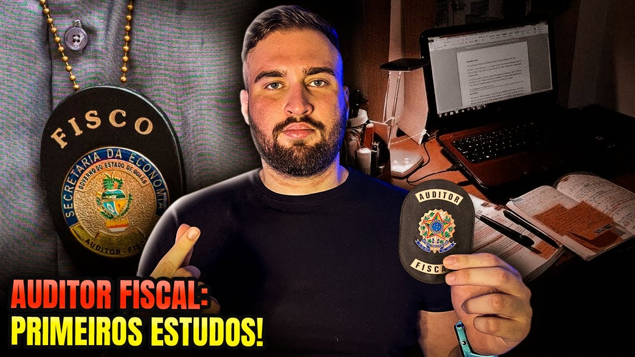PRIMEIRA SEMANA ESTUDANDO PARA AUDITOR FISCAL