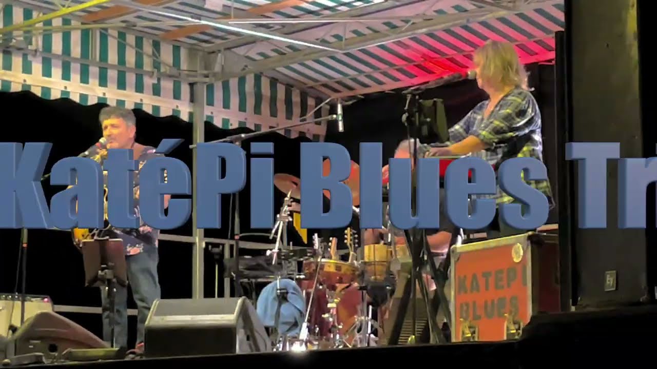 Gare Au Loup - KatéPi Blues Trio Live @ Festival Confluence Riez(04) 2025
