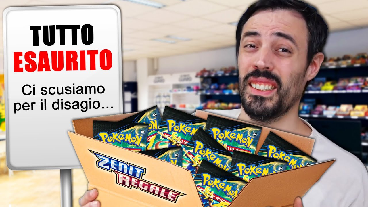 Apro TUTTE le Carte Pok&eacute;mon di ZENIT REGALE che mi Restano (sold out?)