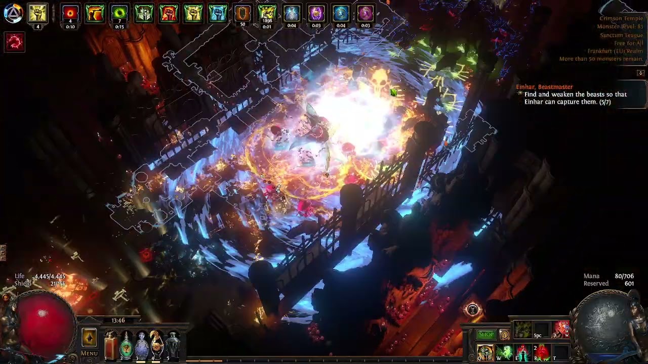 (POE) 3.20 My Hollow Palm build progress starts looking rly good! Ez to build ez to play !