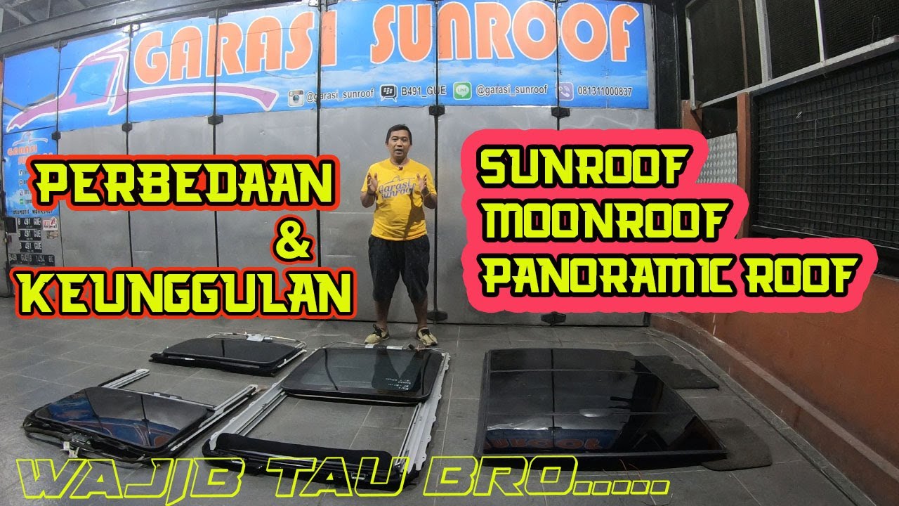 Perbedaan Sunroof Moonroof dan Panoramic Roof I eps 41