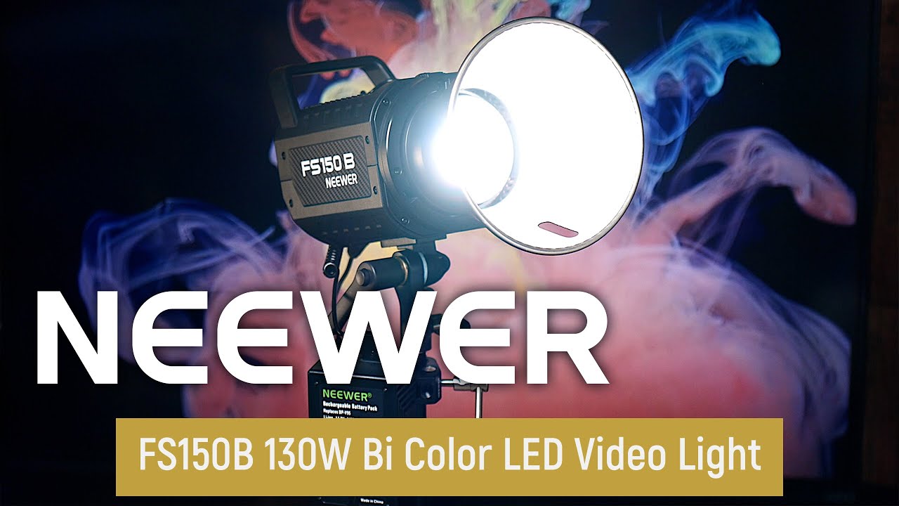 Introducing the NEEWER FS150B 130W Bi Color LED Video Light