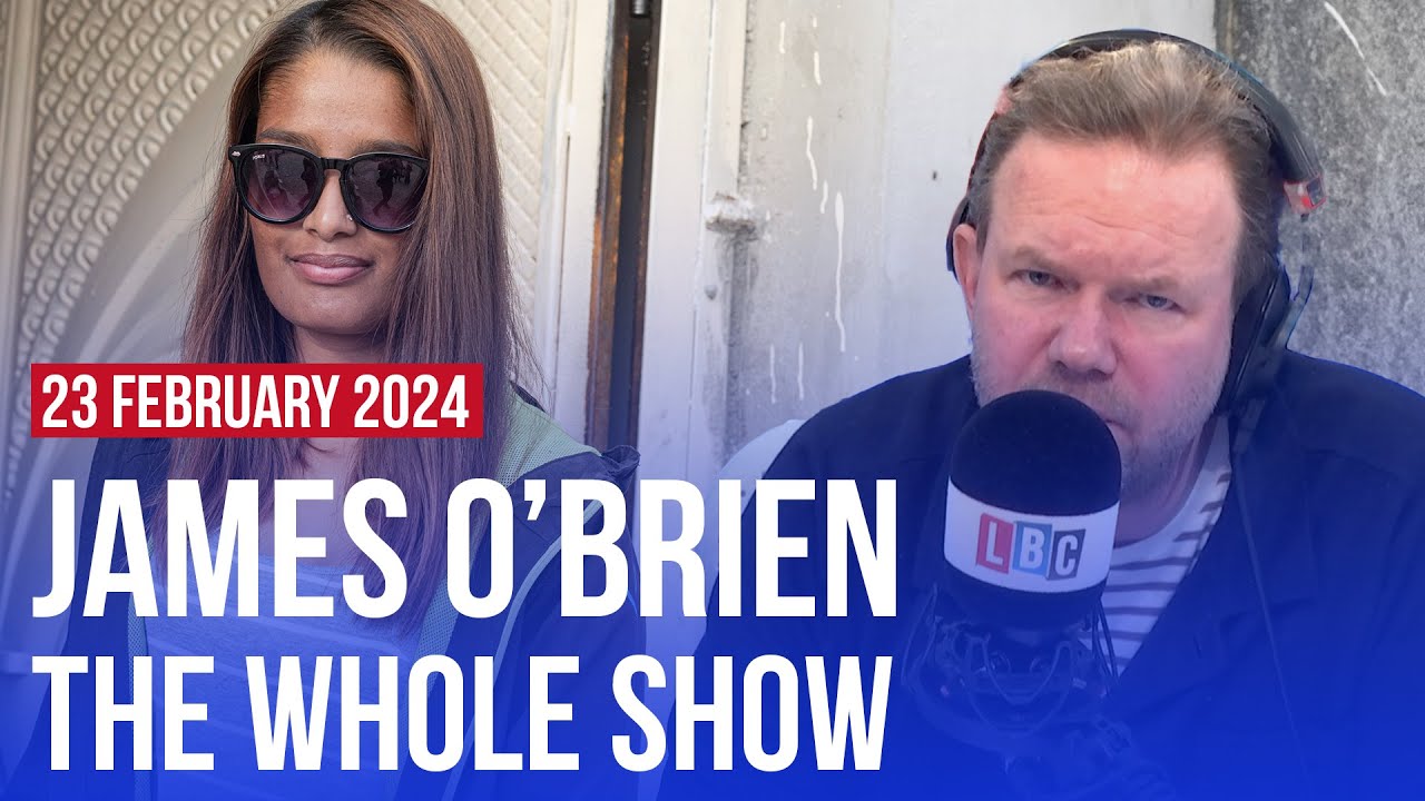 I can't believe I'm asking you this! | James O'Brien - The Whole Show