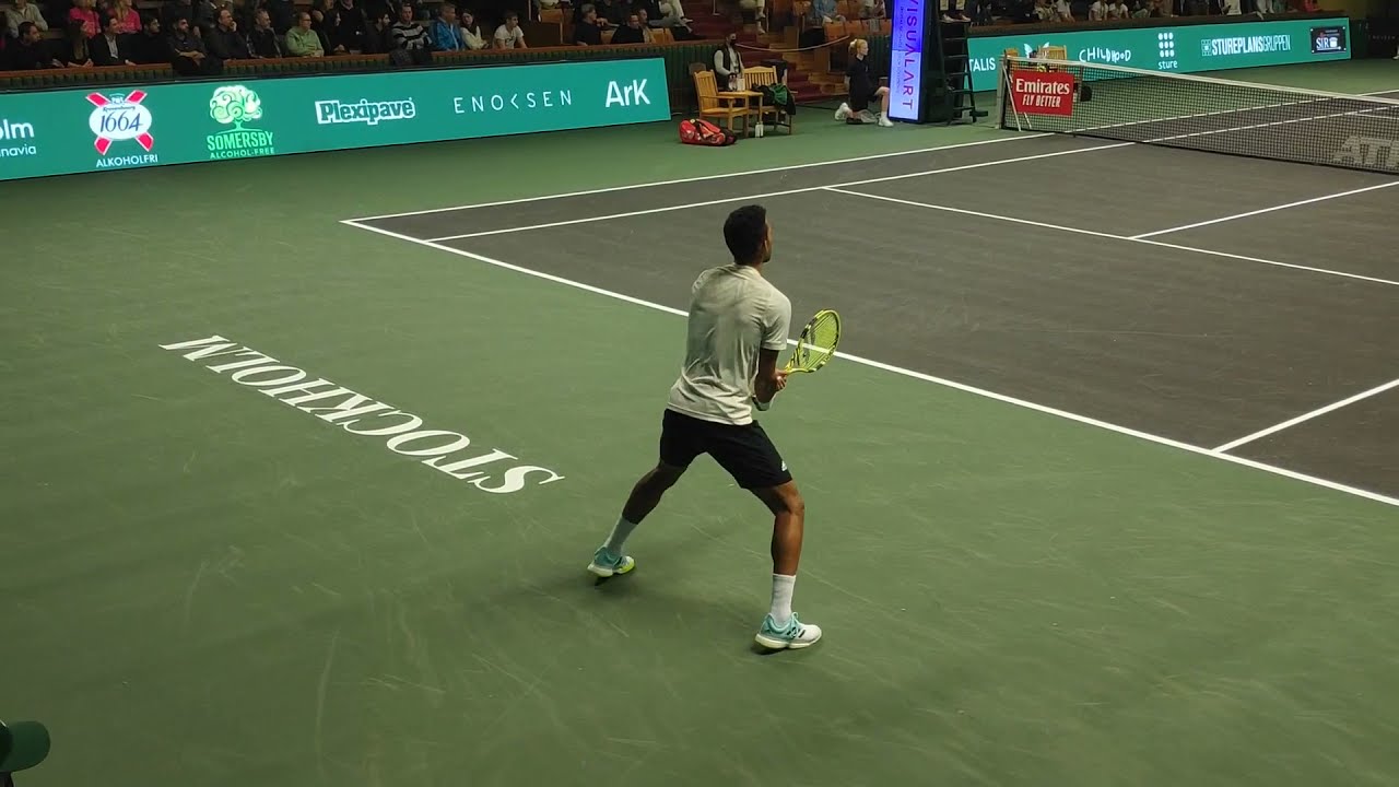 Court level tennis points from Stockholm 2021