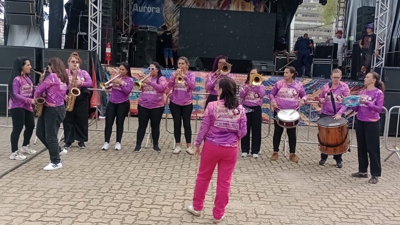 Orquestra Itinerante 100%  Mulher- Programação de Carnaval 2026 - Rua da Aurora, no dia 15/02/2026.
