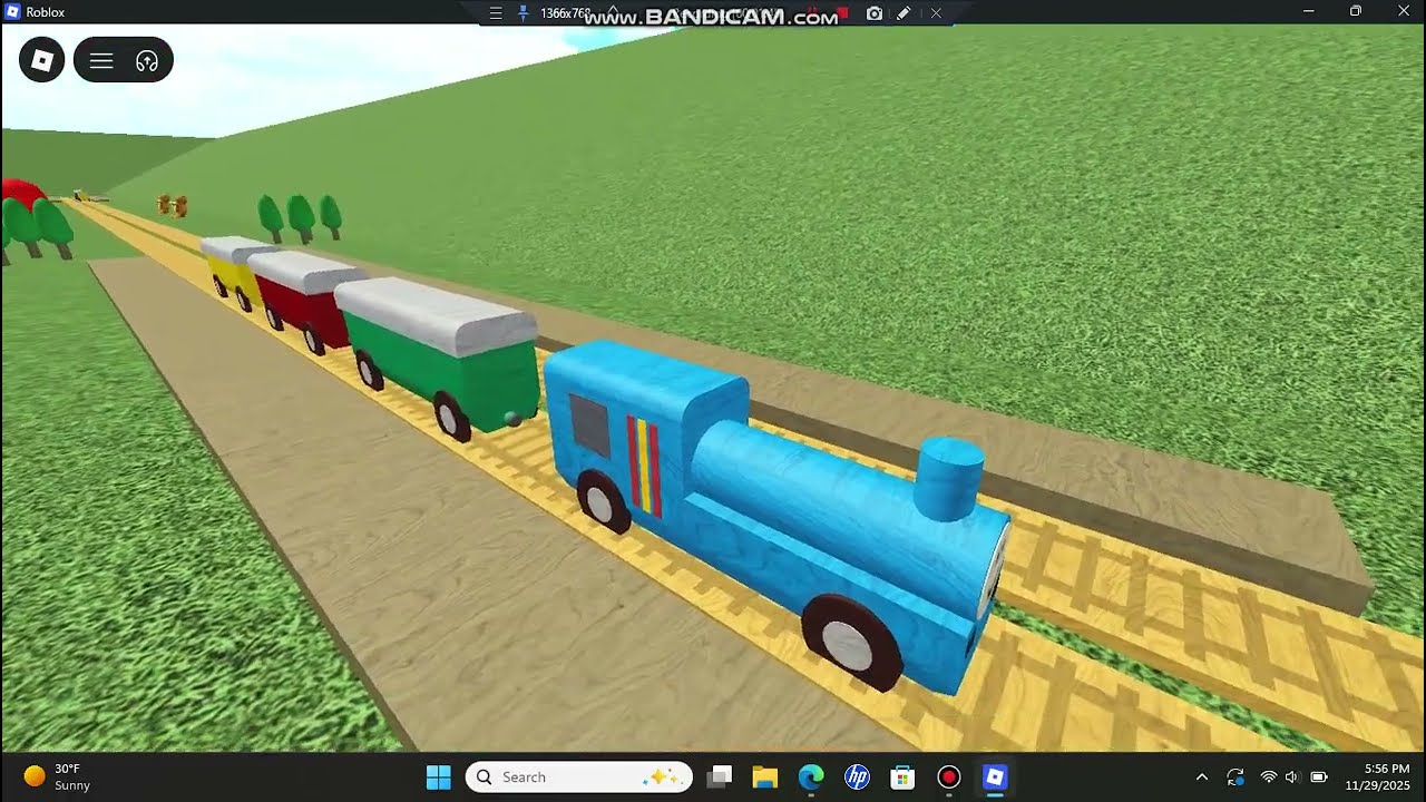 Roblox: Railfanning Itty Bitty Railway (Pt.1)