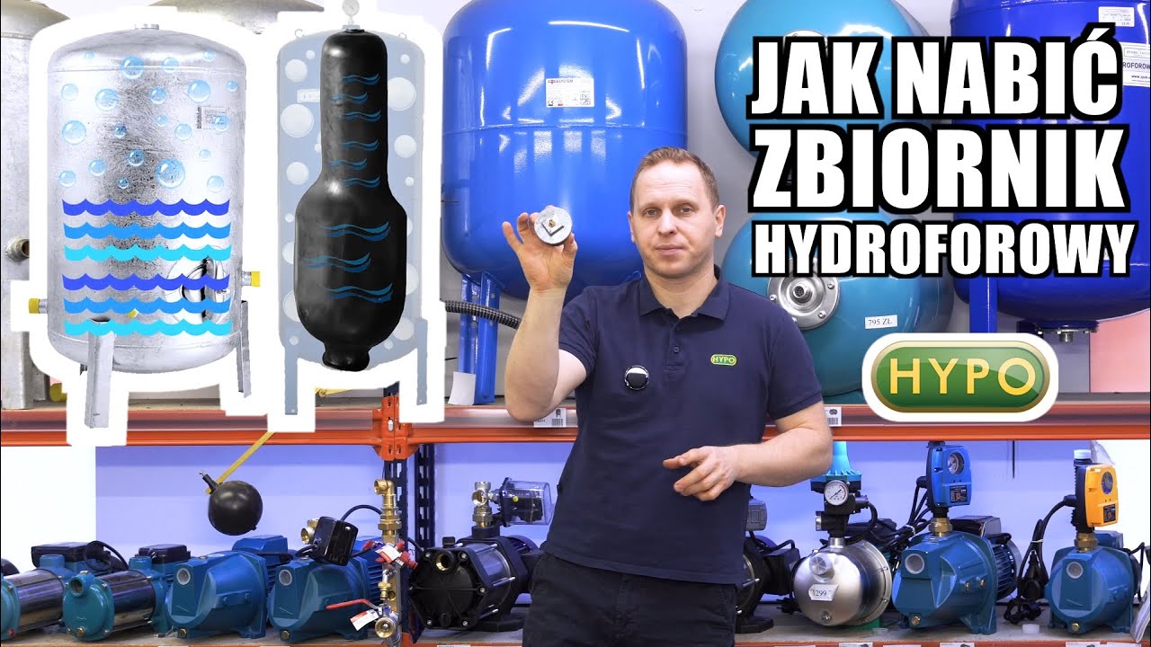 Jak dopompować zbiornik hydroforowy?