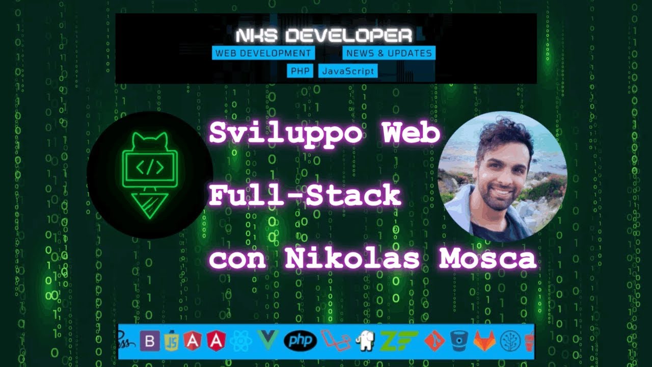 Sviluppo Web Full Stack con Nikolas Mosca 📱