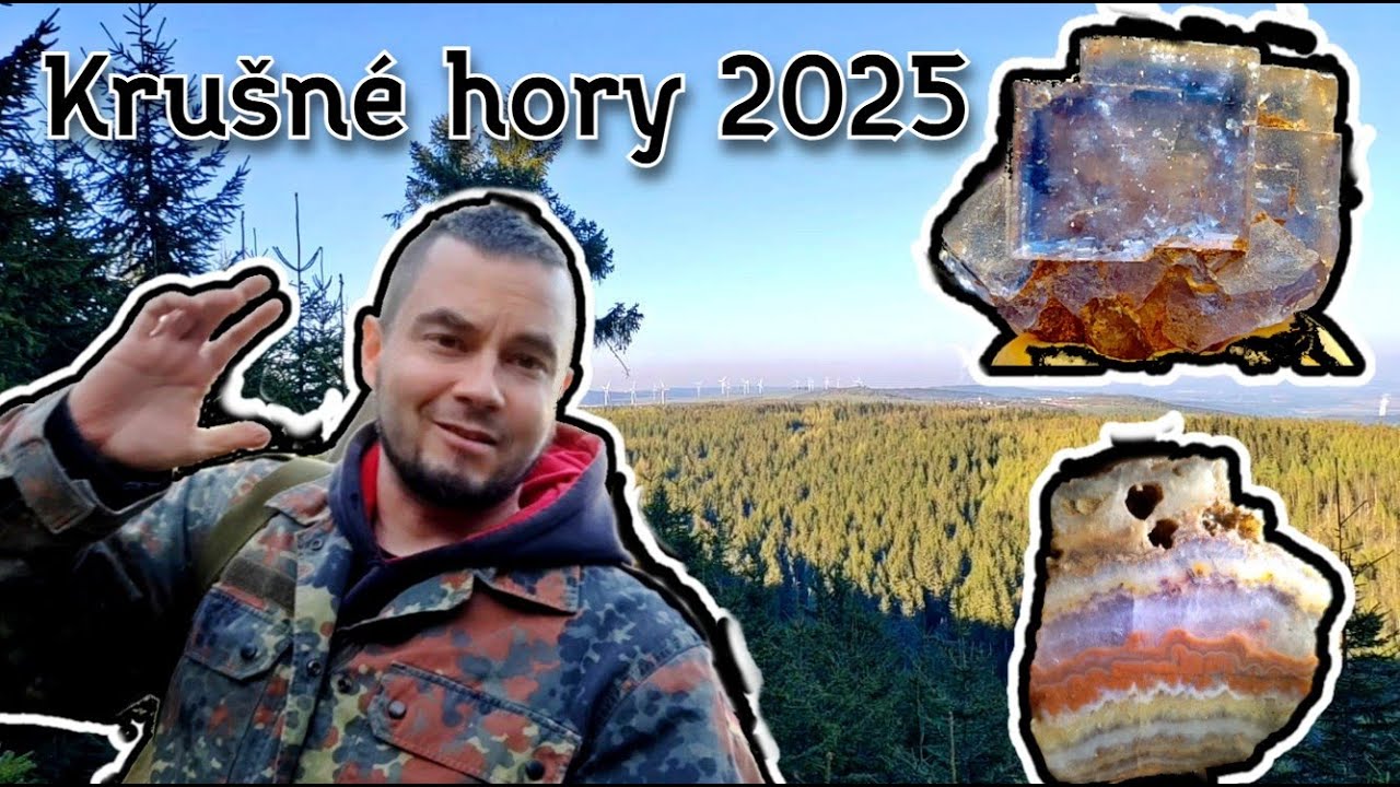Naleziště fluoritů, achátů a ametystů | Krušné hory – Expedice Jaro 2025