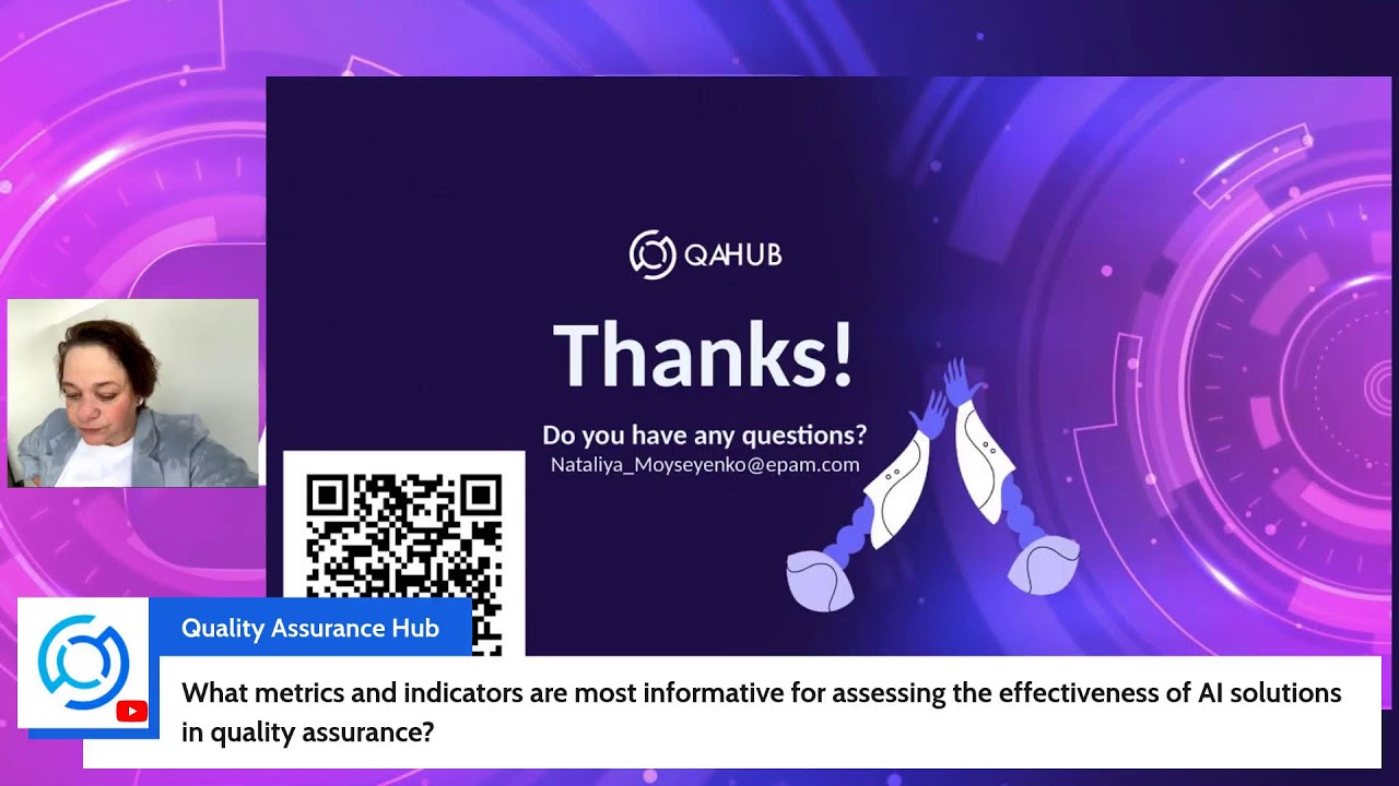 QAHub Global Conference 2025 AI in QA: Redefining Testing, Management, and Collaboration, Day 3