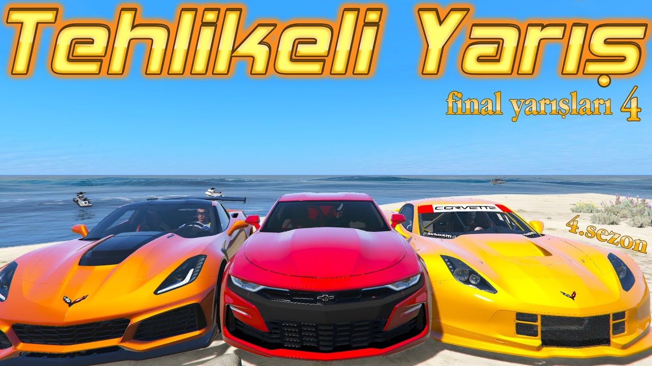 FİNAL YARIŞLARI CAMARO Tehlikeli Yarış Sincap Sunucu