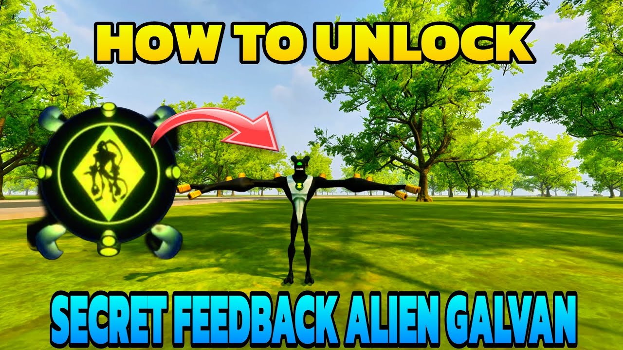 How to Unlock Secret Aliens in Ben 10 Galvan Game Unlock Feedback Alien Secret Aliens DNA Galvan 