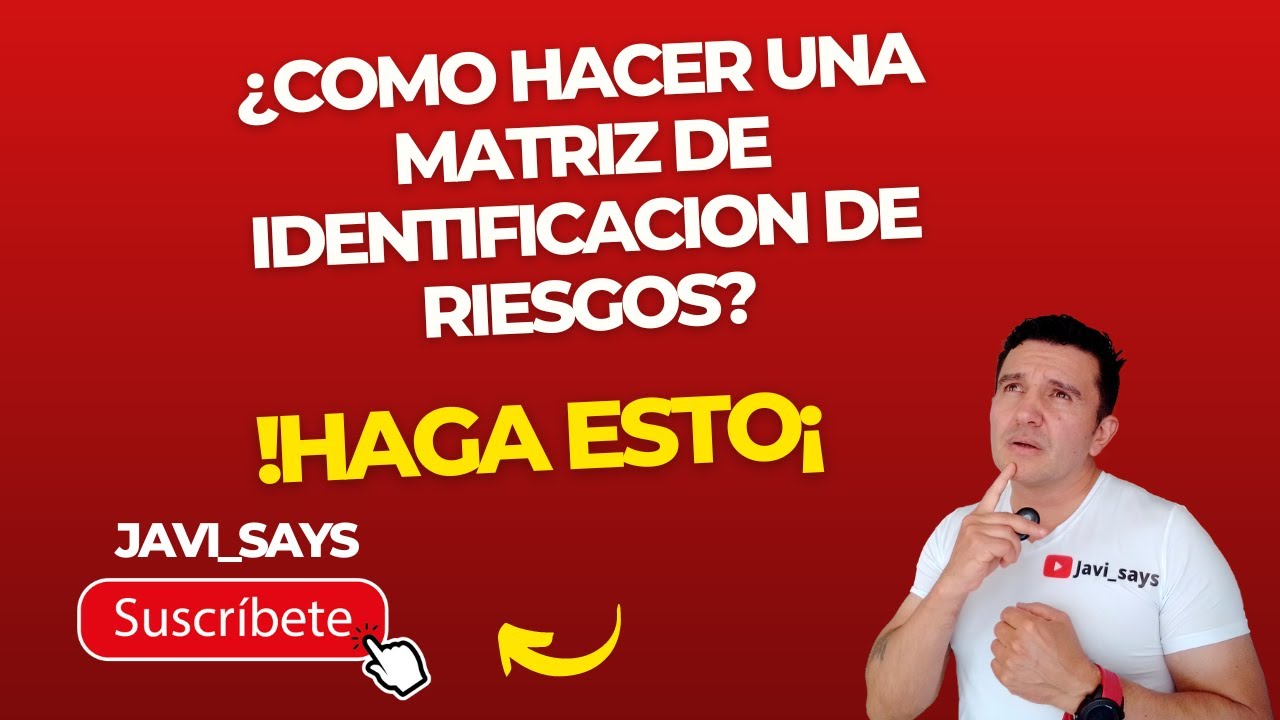 Como Hacer una MATRIZ DE PELIGROS Y RIESGOS GTC  45