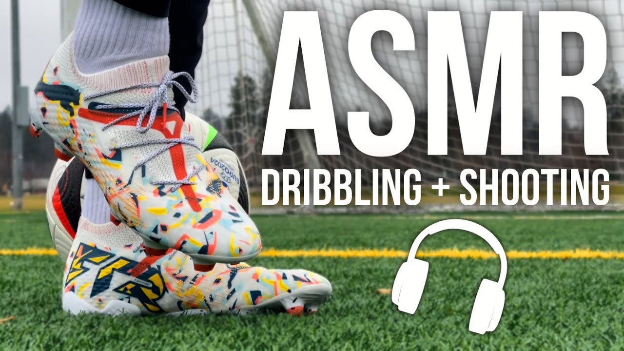 ASMR Dribbling & Shooting Training for Soccer / Football in Puma Future 7 Ultimate