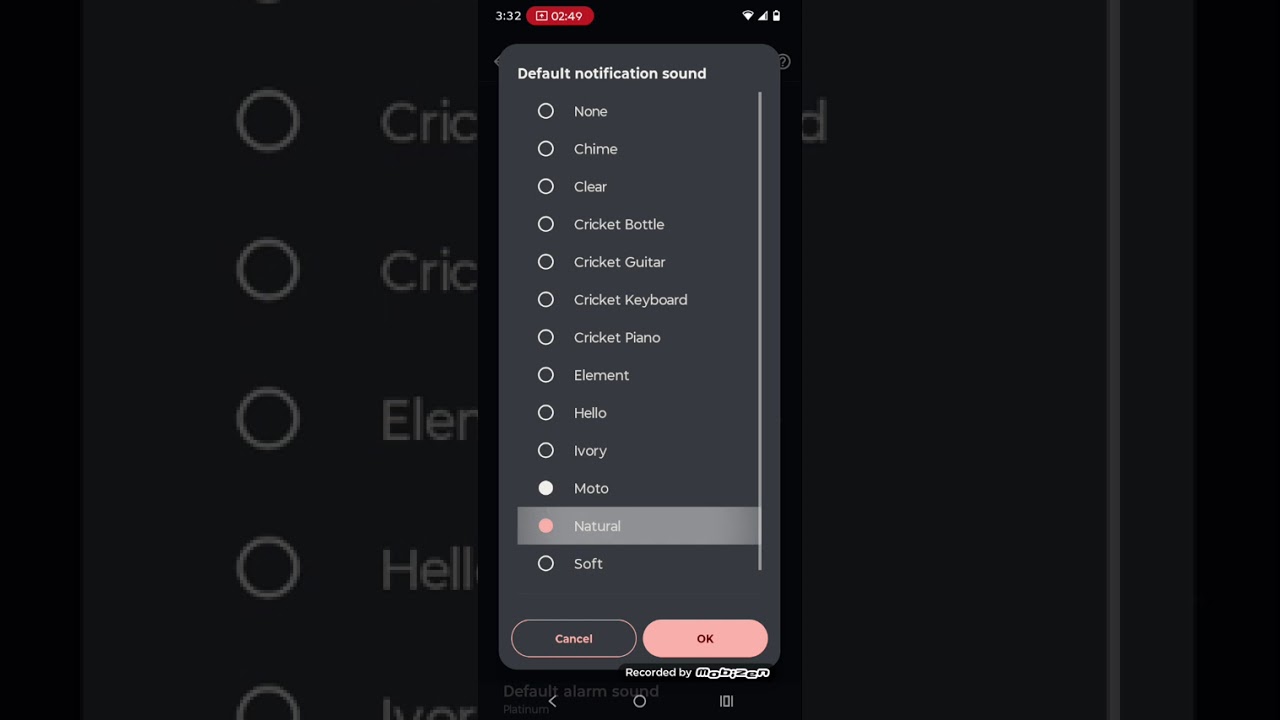 Moto G 5G 2025 Stock Ringtones/Notifications/Alarms