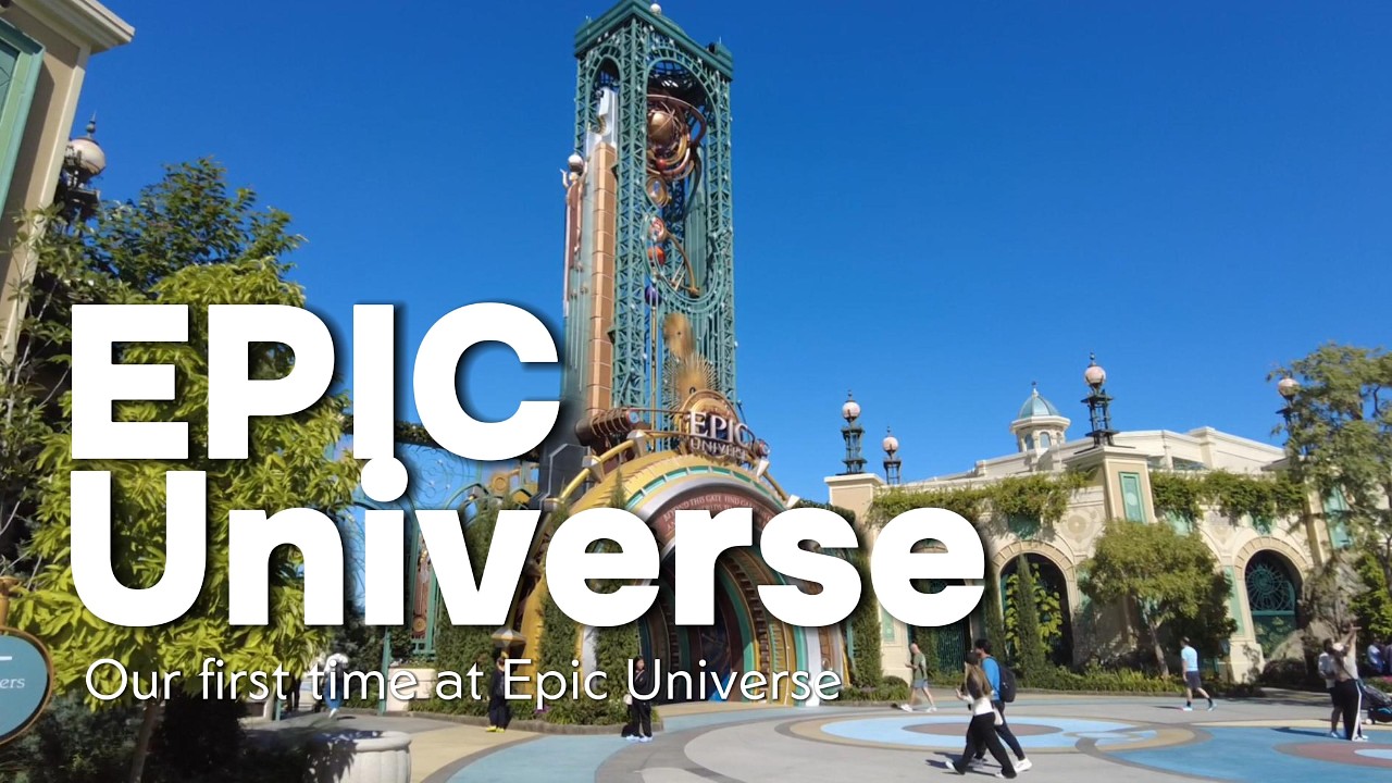 Scotland → Epic Universe: First Time Experience!