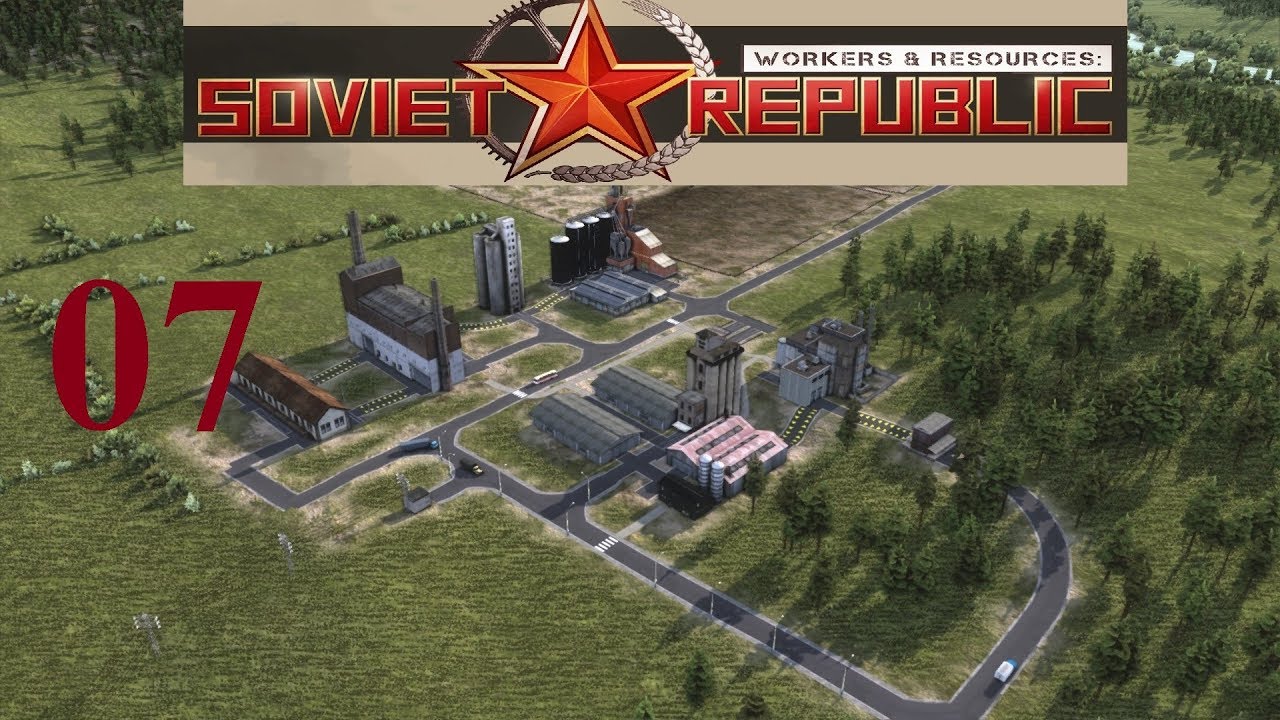 Workers & Resources: Soviet Republic 🌟 07: Viehzucht und Schlachthof (Lets Play Deutsch)