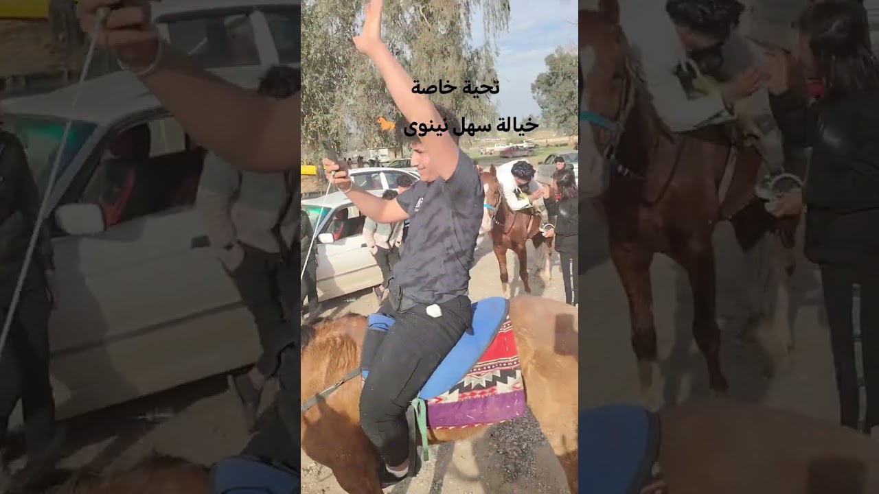تحية خاصة من الفنان مؤيد عبدالله لعيون خيالة سهل نينوى. موصل شلالات يوم الجمعه. ١٣.٢.٢٠٢٦