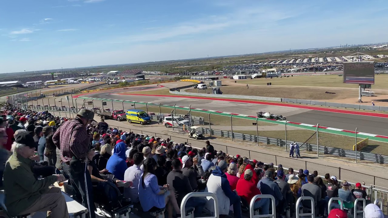 F1 Austin, Texas Panoramic View Turn 9