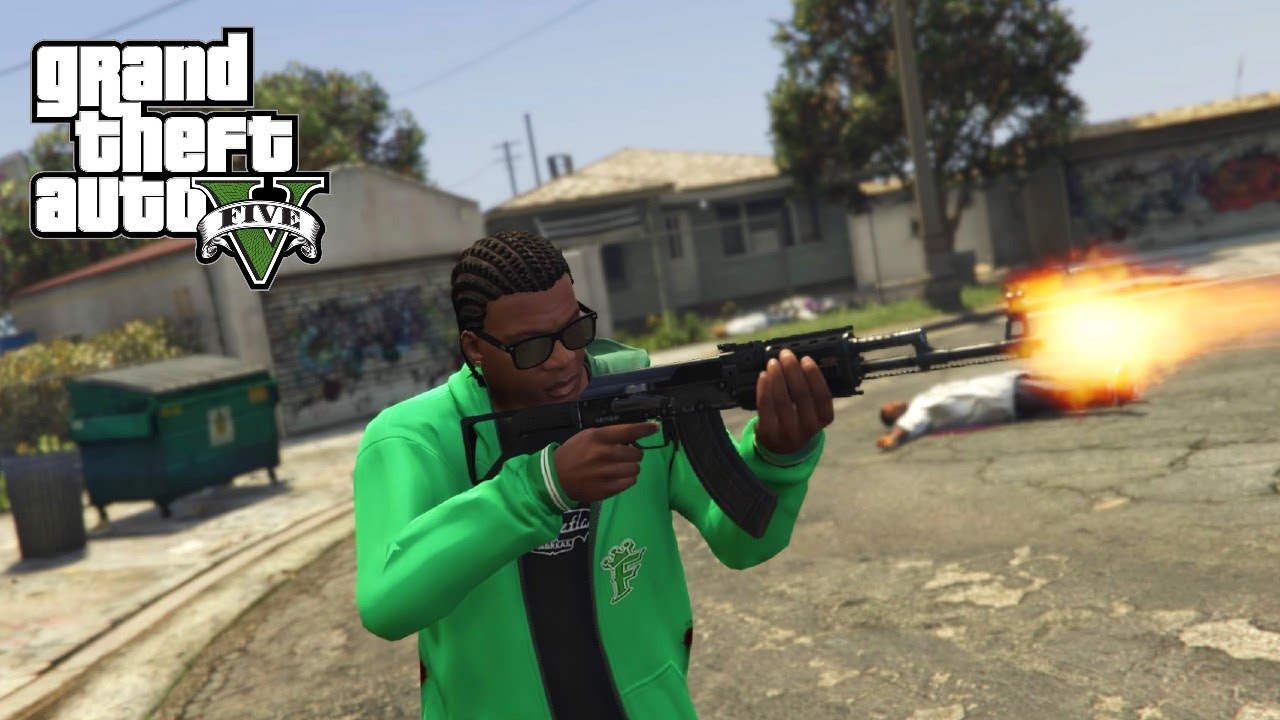 Grand Theft Auto V (PS4) Free Roam Gameplay #6 | Menace II Society