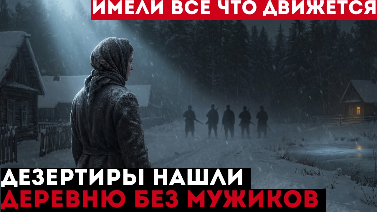 ЧТО ТВОРИЛИ дезертиры в деревне БЕЗ МУЖИКОВ | История из жизни