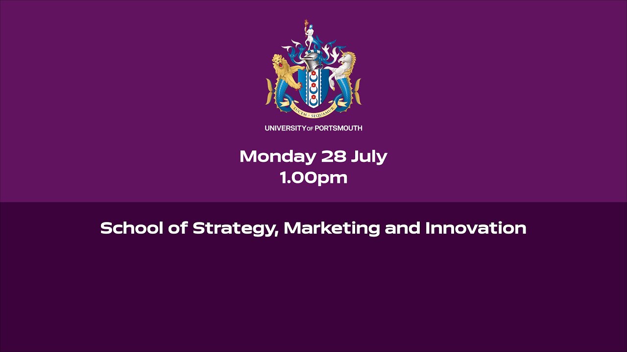 Graduation 2025 - School of Strategy, Marketing and Innovation