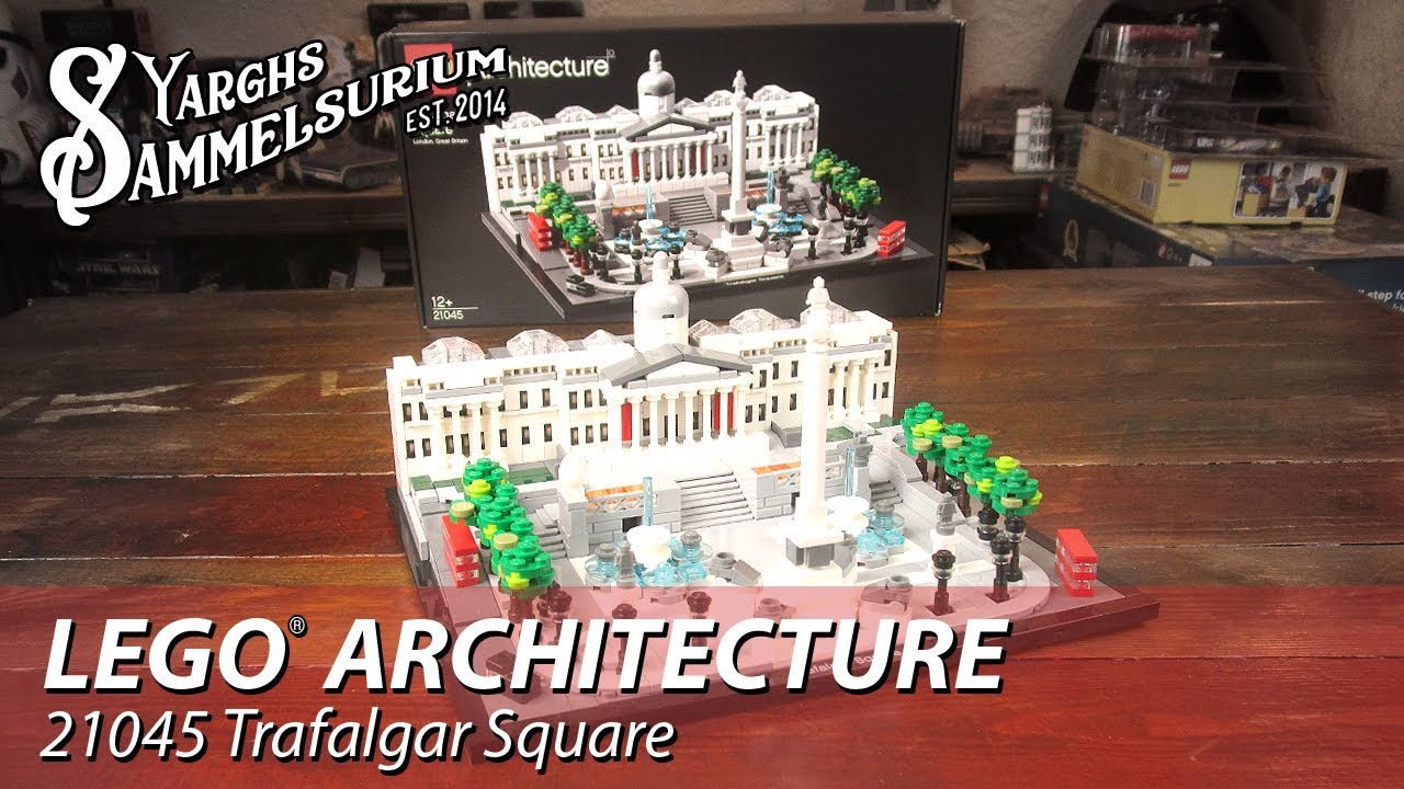 🏟️ LEGO Architecture 21045 - Trafalgar Square - Unboxing Review deutsch