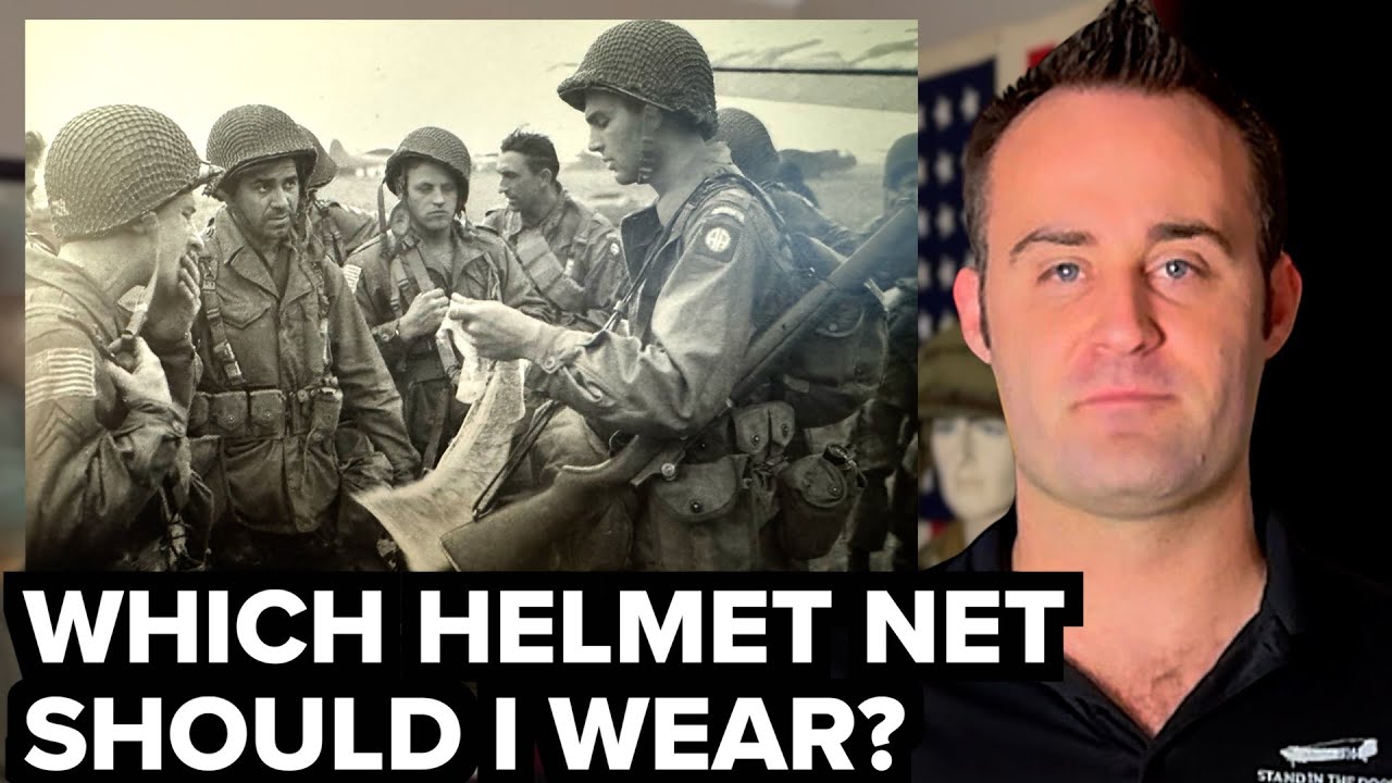 Helmet Nets of the 82nd Airborne in WWII
