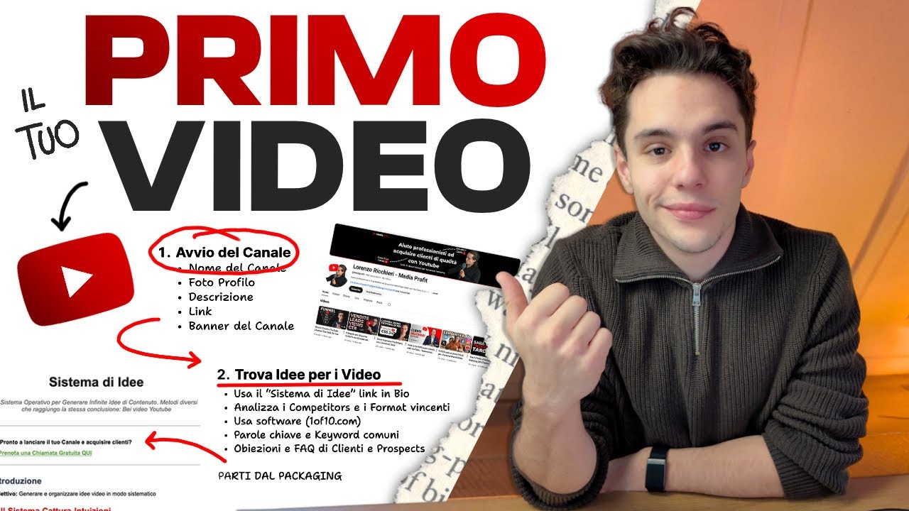 Come Ottenere Clienti con il tuo PRIMO Video Youtube (2026)