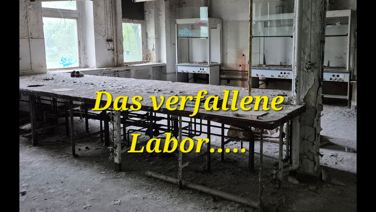 DAS SCHÖNSTE TREPPENHAUS....DAS VERLASSENE LABOR...