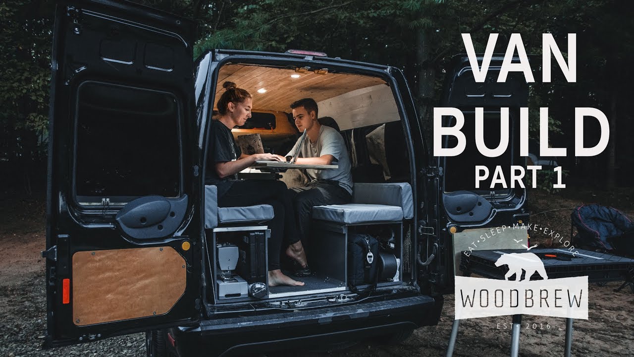 DIY Camper Van Conversion Build With Plans #VANLIFE