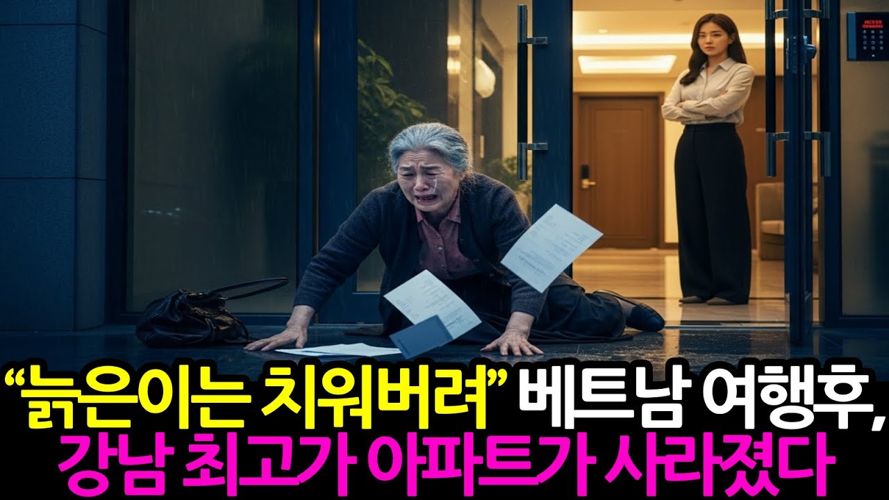 “늙은이는 치워버려”베트남에 다녀오는 사이 강남 최고가 아파트가 사라졌습니다