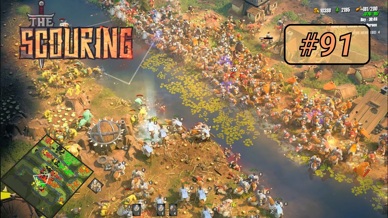 The Scouring #91: Human Gameplay against Orcs - 4vs4 - Chaos - HARD