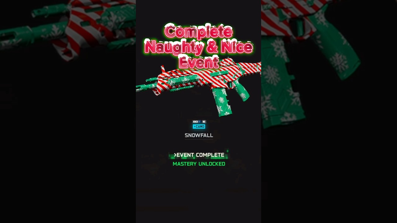 How to Complete The Naughty & Nice Event FAST