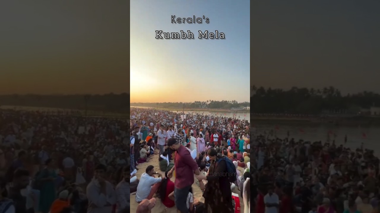 KERALA KUMBH MELA NILA AARTI | Thirunavaya | നിളാ ആരതി തിരുനാവായ 