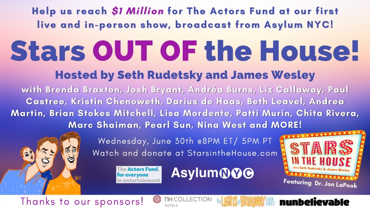Stars OUT OF the House! | Stars in the House, Wednesday, 6/30/21 at 8PM ET