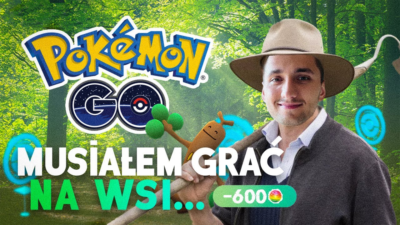 Tak Wygląda Gra w Pokémon GO Poza Miastem😶‍🌫️