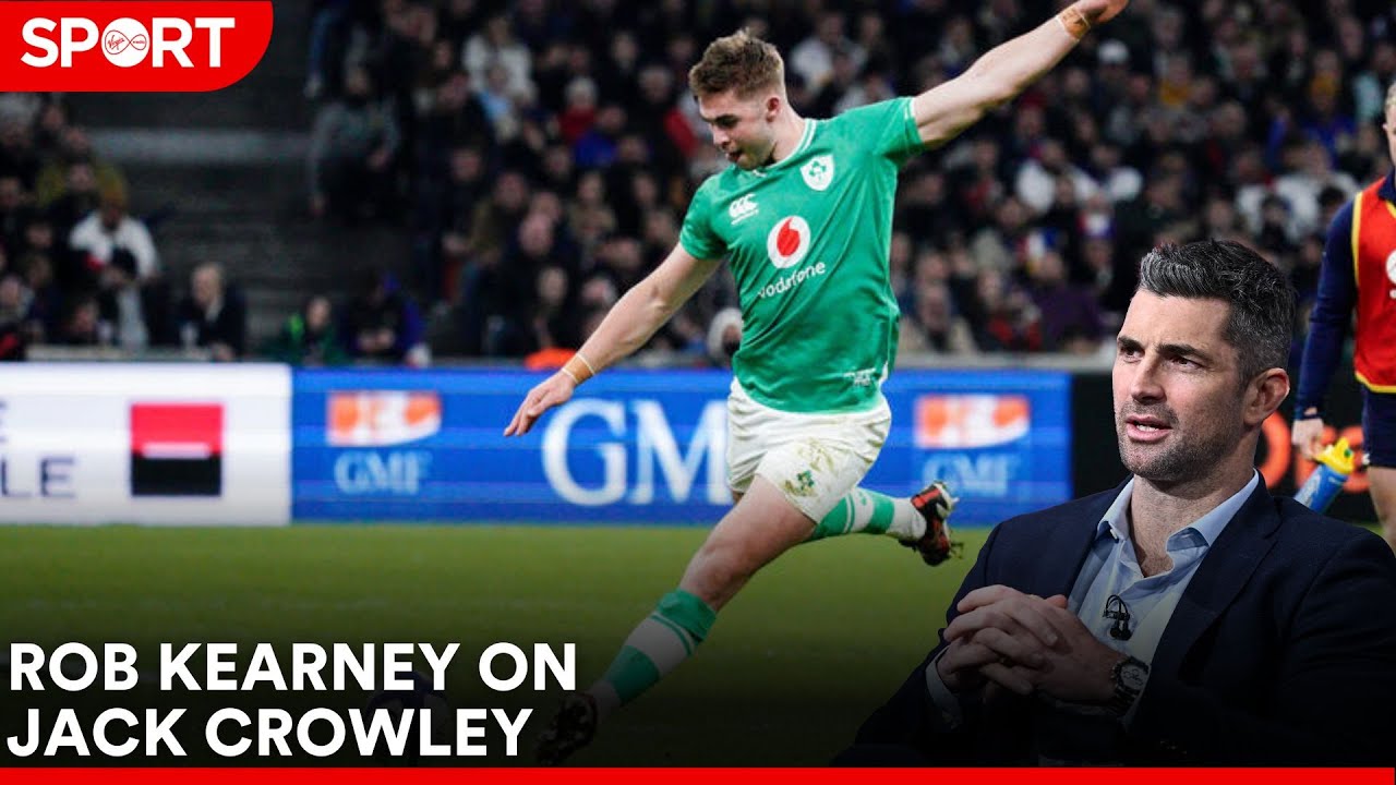 Great insight from Rob Kearney on Jack Crowley.