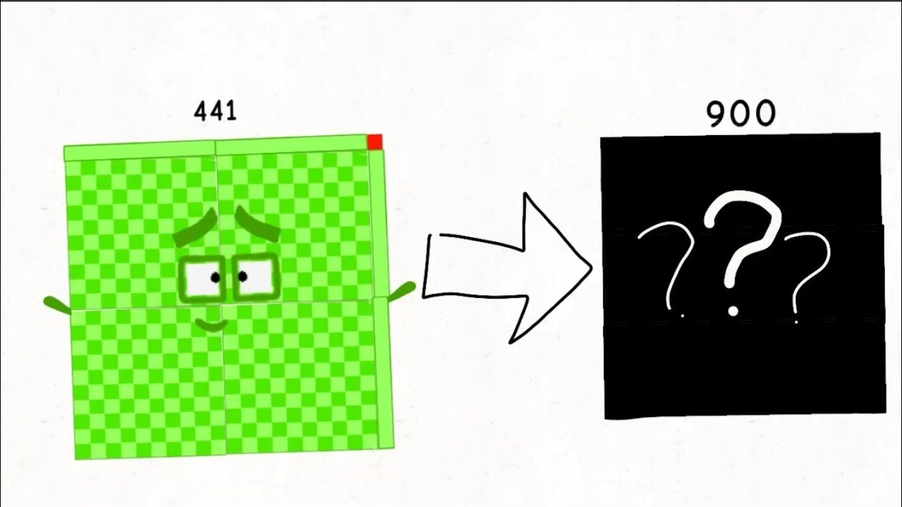 Oh wow! Sprunki numberblocks 441-900 21×21-30×30 #sprunkiincredibox