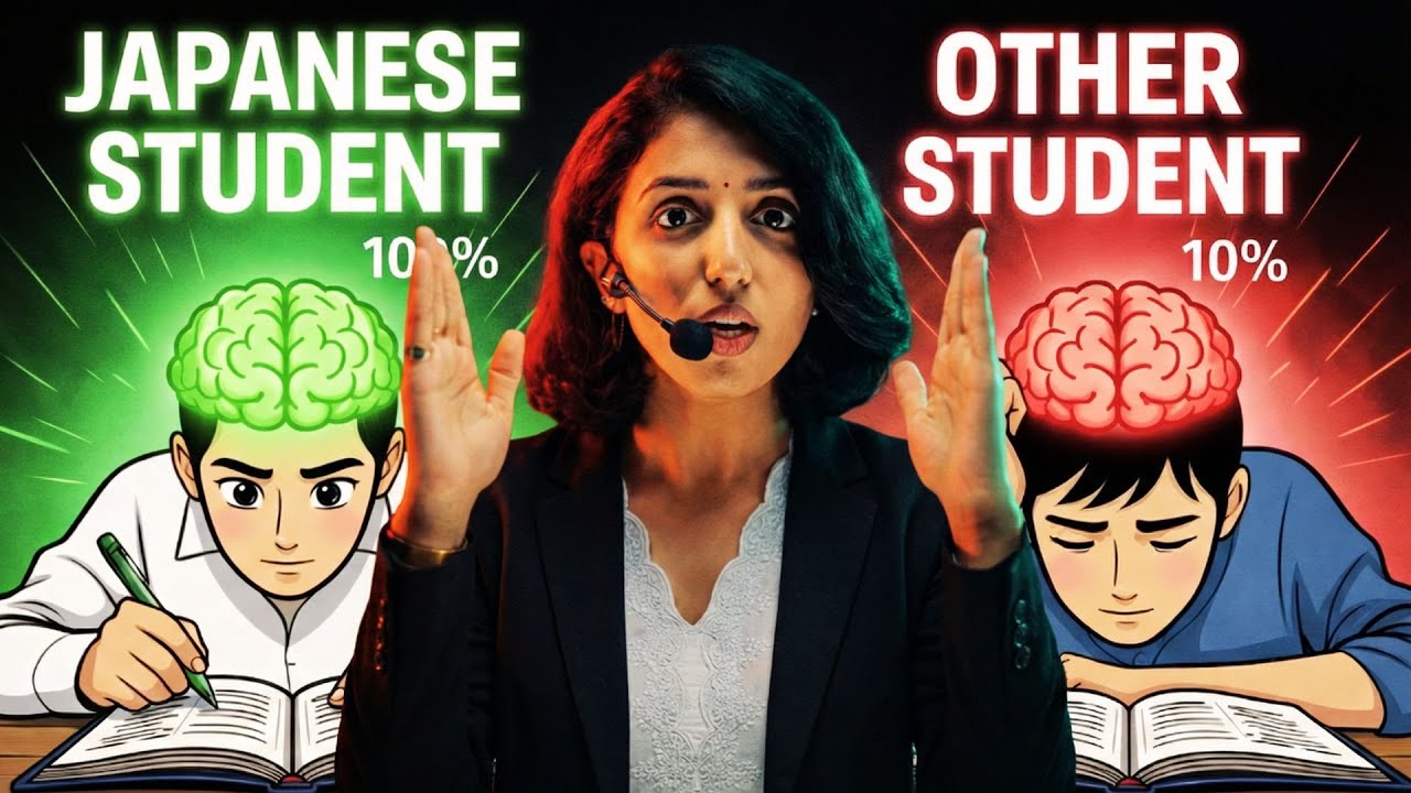 Give Me 8 Minutes, You’ll Beat 97% of Students !! 5 Japanese Study Techniques | Hidden Secret #study