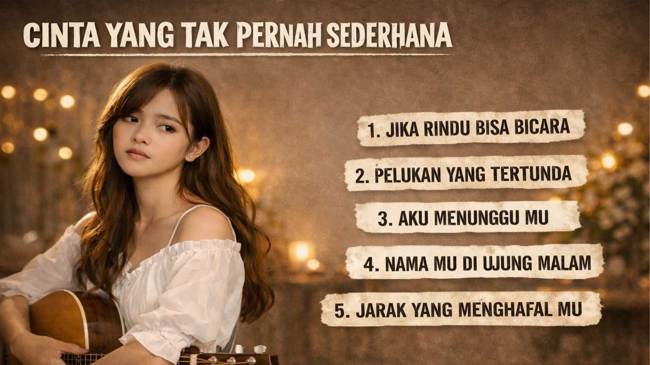 ZOYIS – Cinta Tak Pernah Sederhana | Lagu Pop Ballad Retro Indonesia | Official Lyric Video