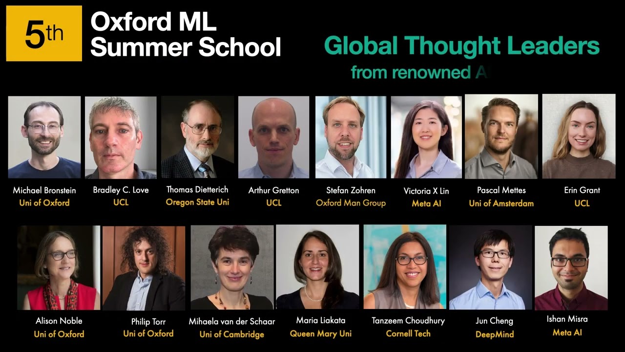 Oxford Machine Learning Summer School (OxML 2024)