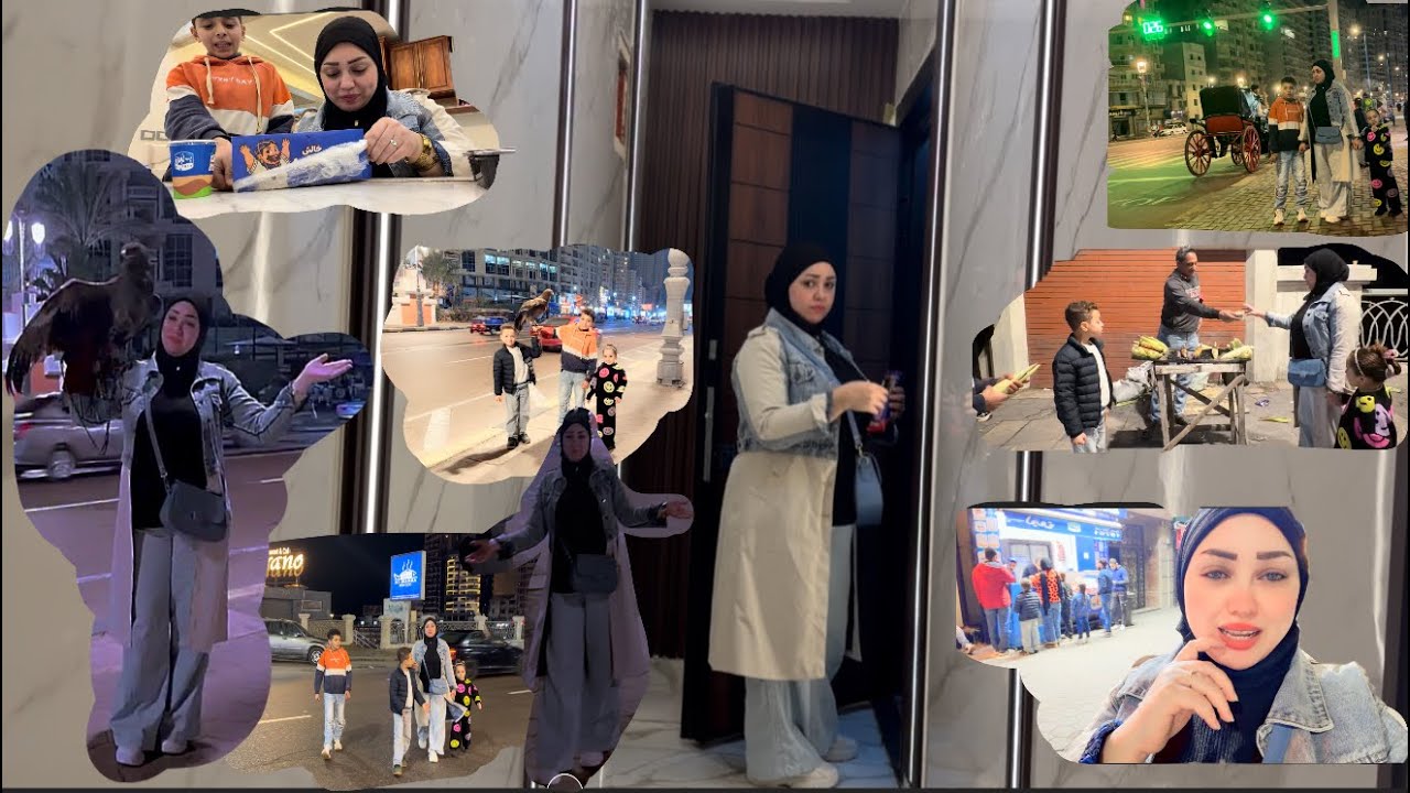 اول مره انزل شوارع اسكندريه بالليل 🏡🚙🏖️شوفوا حصل ايه !!