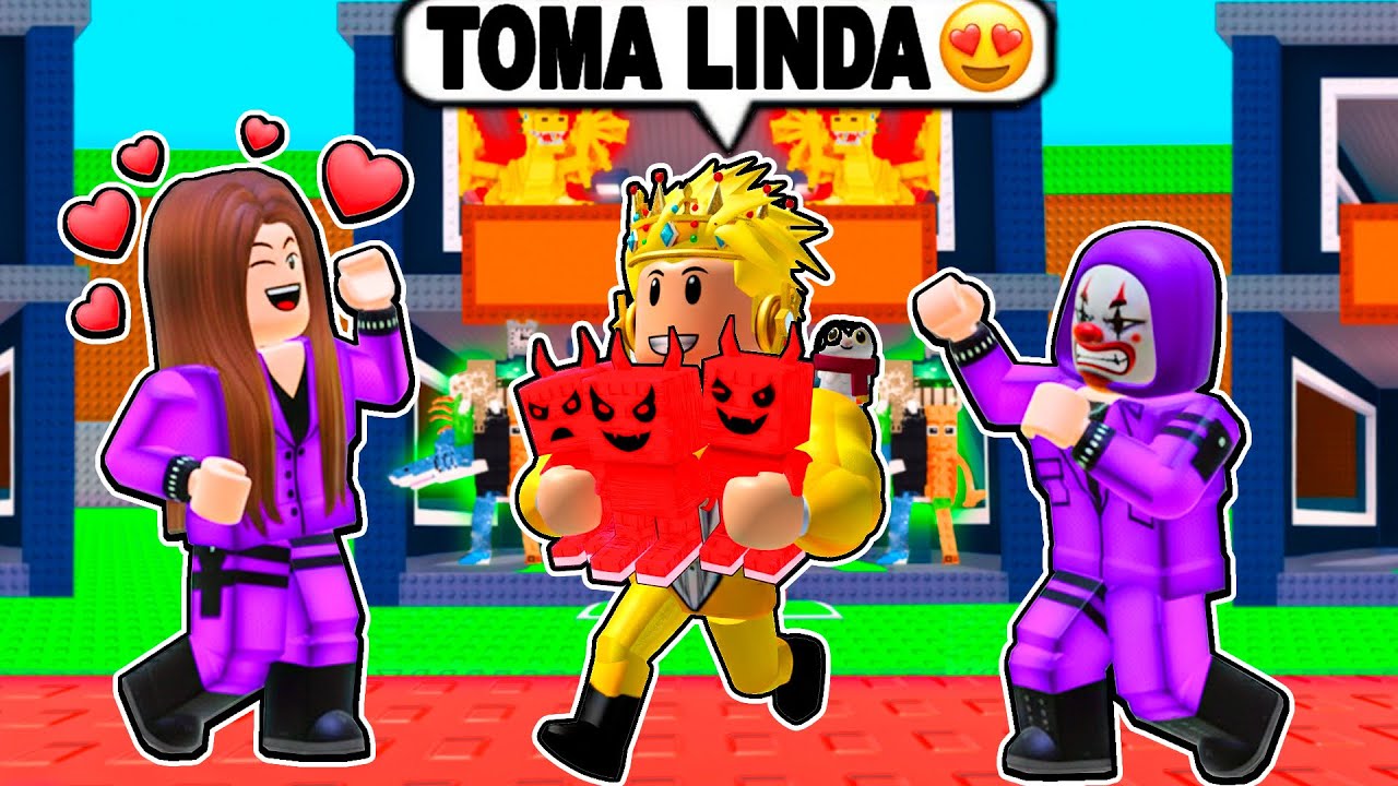 UN MILLONARIO de ROBLOX le REGAL&Oacute; su ITEAM M&Aacute;S OP a MI NOVIA en Steal a BRAINROT 😡😰 Y ESTO PAS&Oacute;!