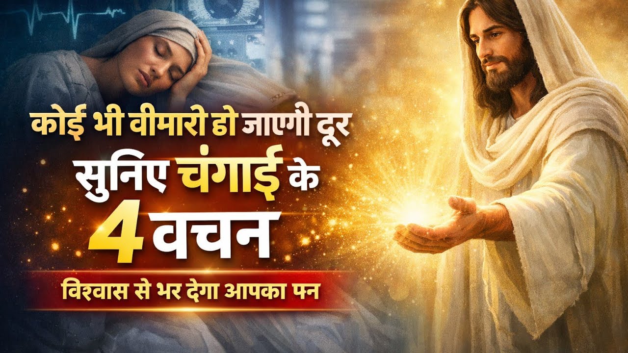 बीमारी के समय सुने इस वचन और प्रार्थना को | #jesuslovesyou#heavenlymessage#healingprayer