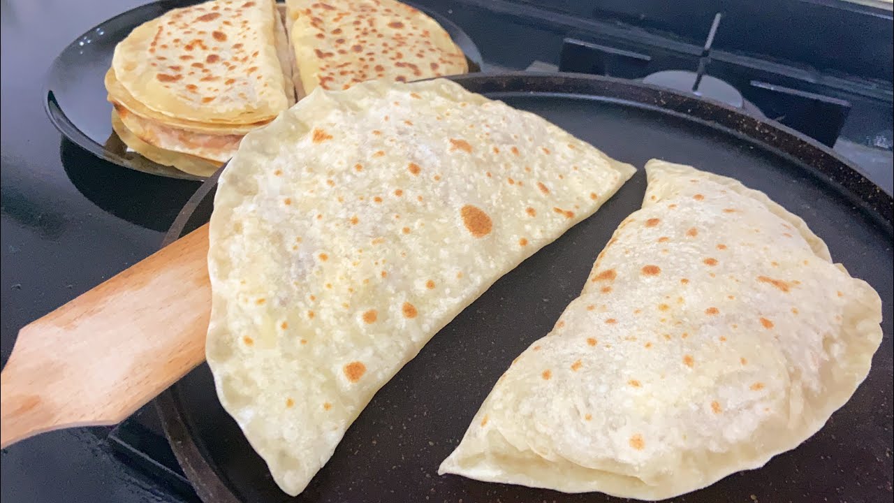 CANIMIZ NE ZAMAN PİZZA İSTESE BU GÖZLEMEYİ YAPIYORUM💯ÇOCUKLARIMIN EN SEVDİĞİ GÖZLEME TARİFİ🤌🏼