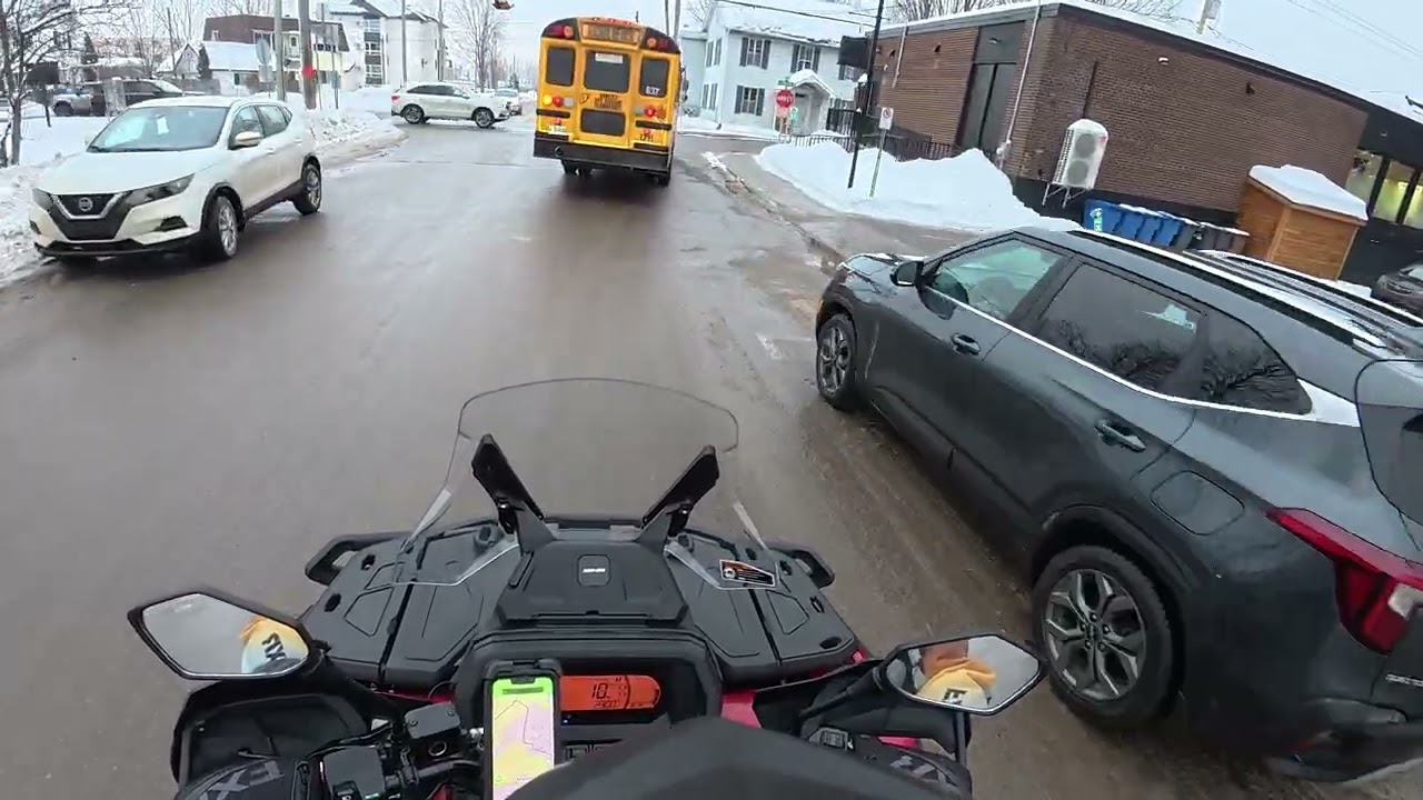 Ride de VTT, partie 1, St-Félix, St-Norbert, St-Gabriel, Matha 13 janvier 2026