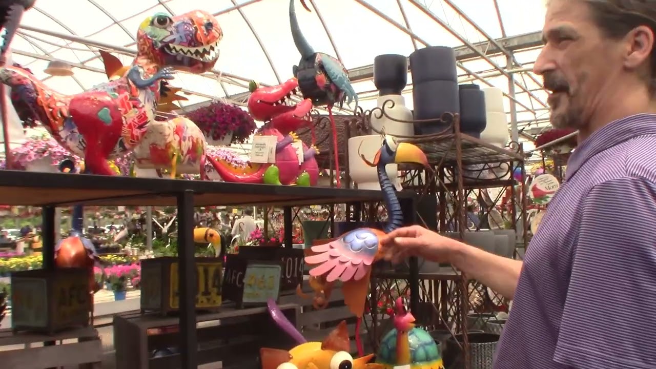 At Wojos my favorite Garden Shop!!! Best Place for Garden Supplies and Decorations!!!