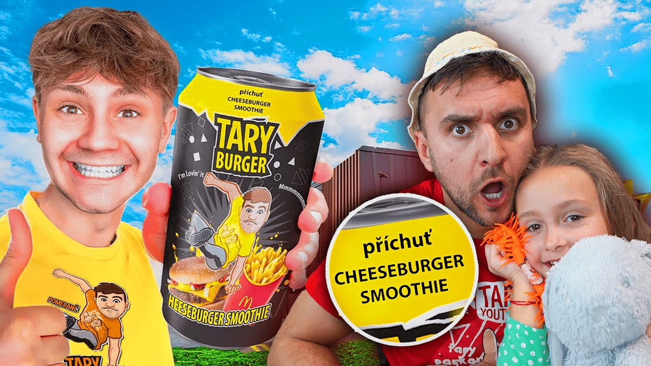 Pokeccc si udělal Vlastní Příchuť TARY DRINKU! | Chobotnice, chilli a cheeseburger
